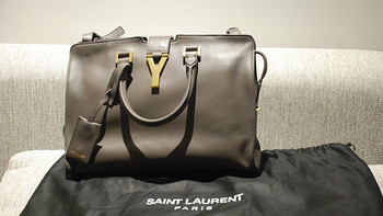 包包是治愈系单品 篇二：YSL圣罗兰mini cabas chyc 牛皮Y扣小号手提包