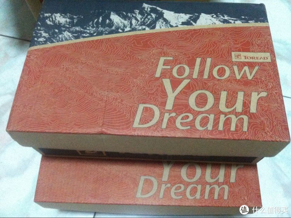 Follow Your Dream  户外运动之 TOREAD 探路者户外徒步鞋