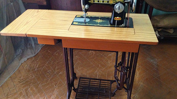 曾经的结婚三大件之一：百年品牌 蝴蝶 家用电动多功能台式缝纫机 H5209