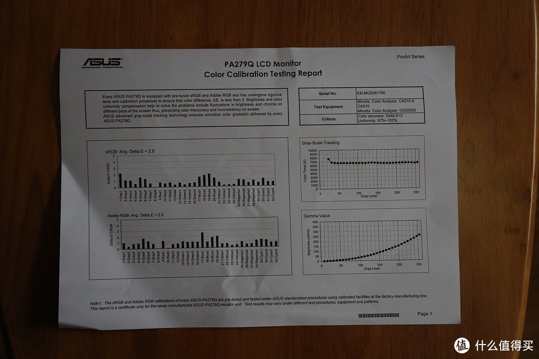 首晒 ASUS 华硕PA279Q广色域显示器