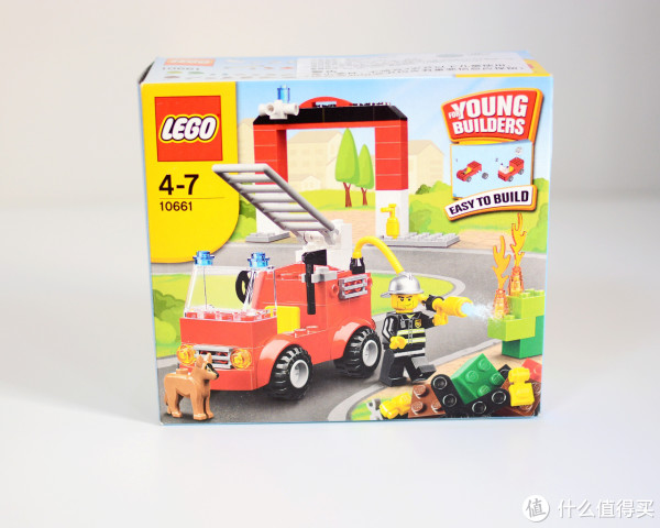 消防员山姆忙碌的一天:lego 乐高 基础创意拼砌系列 消防局10661