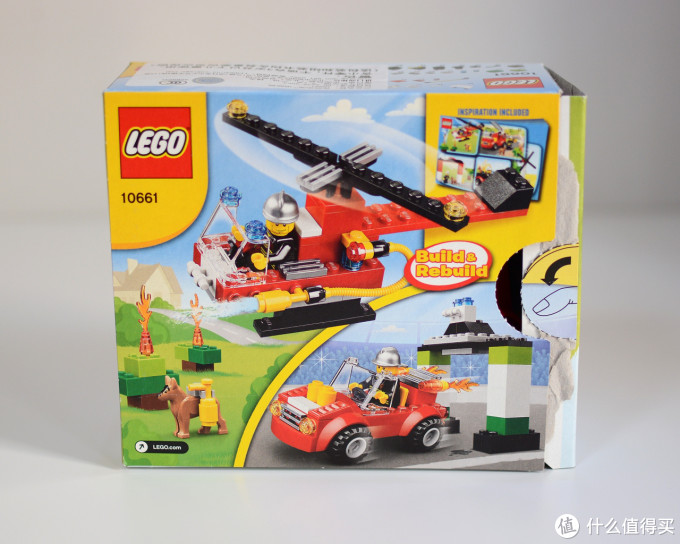 消防员山姆忙碌的一天lego乐高基础创意拼砌系列消防局10661