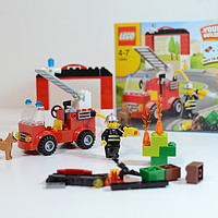 消防员山姆忙碌的一天：LEGO 乐高 基础创意拼砌系列 消防局10661