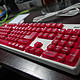非背光红轴机械键盘：BenQ 明基 KX890