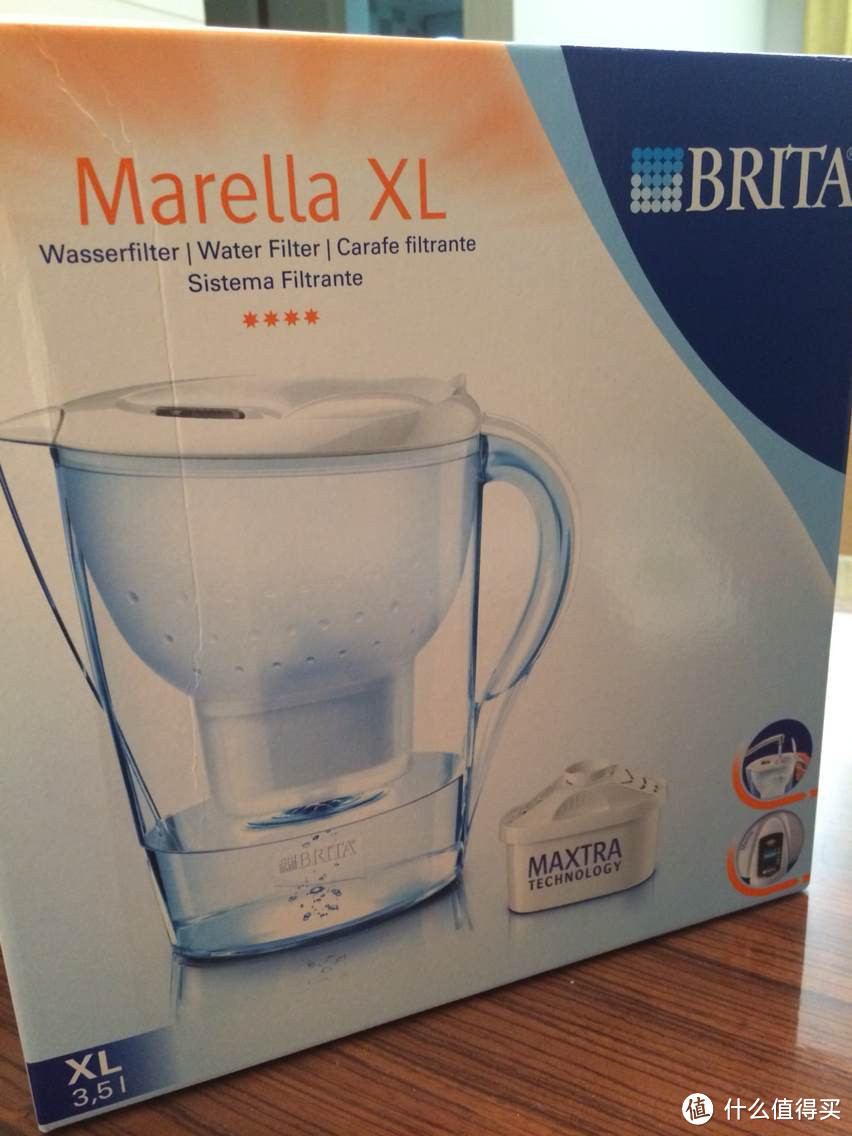 我们要喝净水之Brita 碧然德 滤水壶 Marella 3.5L