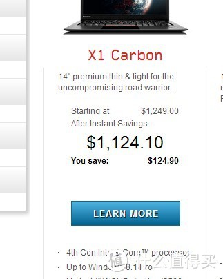 黑色精灵：Thinkpad New X1 Carbon美国联想官网订购New X1 Carbon经历