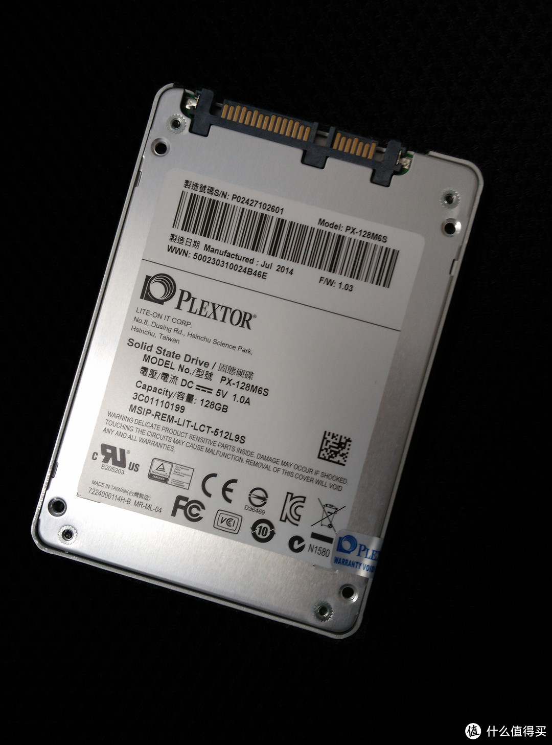 PLEXTOR 浦科特 M6S SSD固态硬盘 128G安装+选购比较+Win7安装+评测