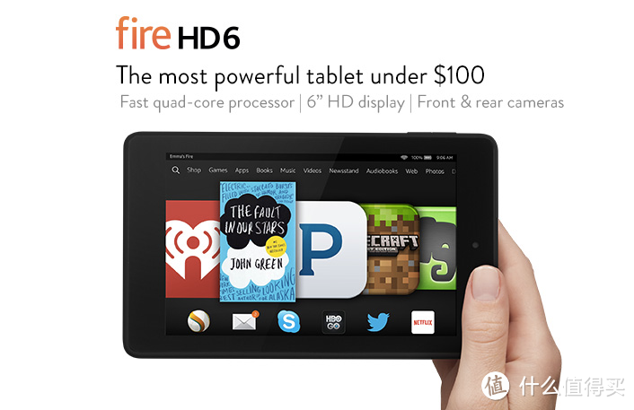 不在中国发售的亚马逊Fire新品：99美元Fire HD 6、熊孩子专用Fire HD儿童版