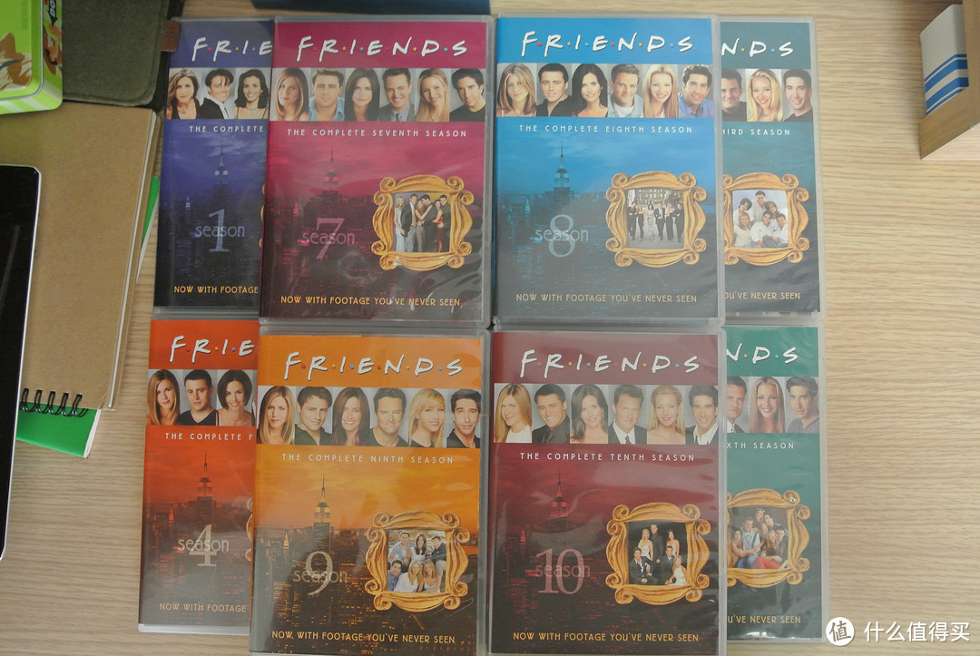 美亚入手Friends 老友记 DVD光碟