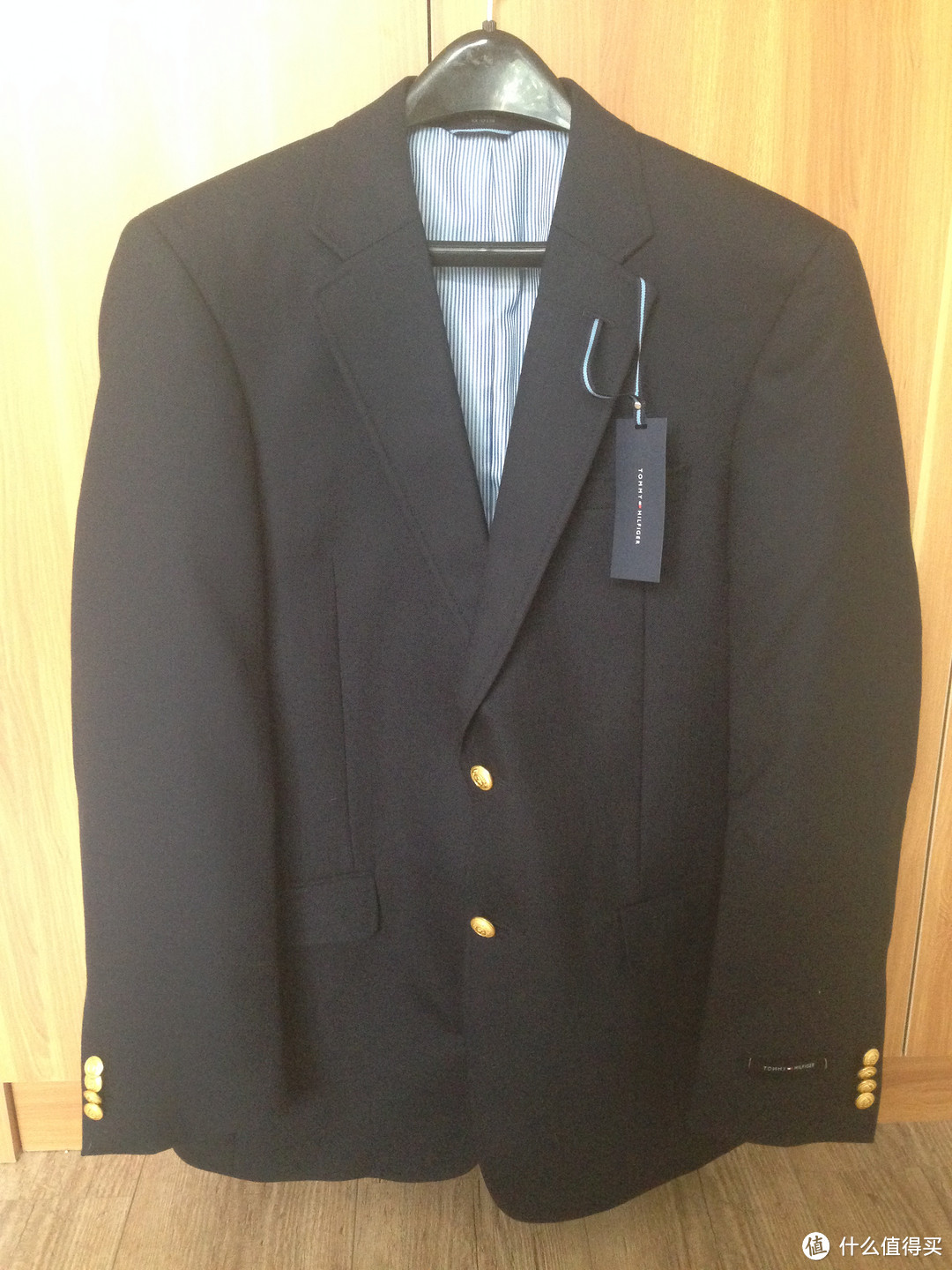 本站人气推荐的TOMMY HILFIGER Button Vent Trim Fit Blazer 羊毛西服 到货