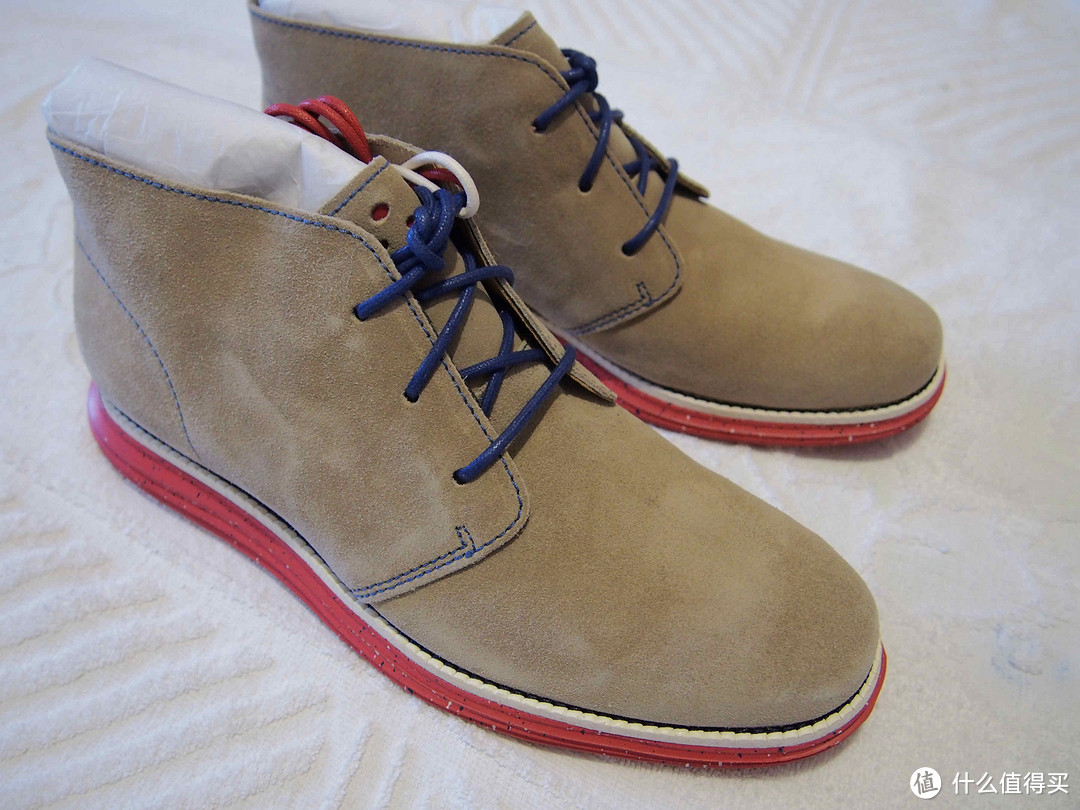 小神价入手两双cole haan 可汗 男鞋 LUNARGRAND CHUKKA & WINDTIPS