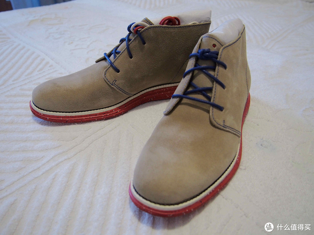 小神价入手两双cole haan 可汗 男鞋 LUNARGRAND CHUKKA & WINDTIPS