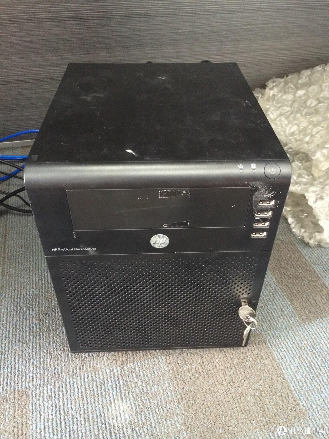 HP 惠普 ProLiant MicroServer N54L加RAID卡，,基于做了物理镜像还掉数据的暴强人品