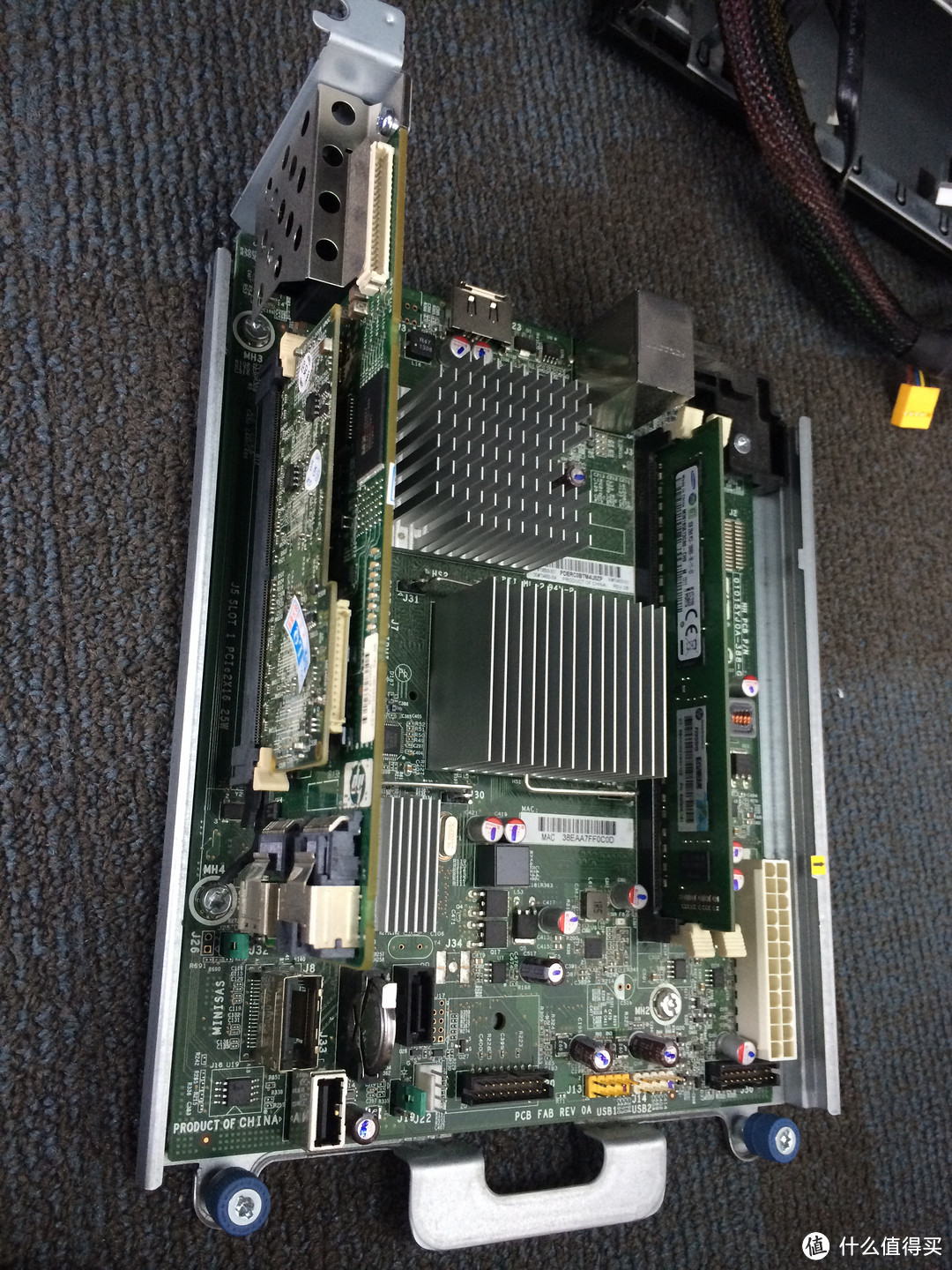 HP 惠普 ProLiant MicroServer N54L加RAID卡，,基于做了物理镜像还掉数据的暴强人品