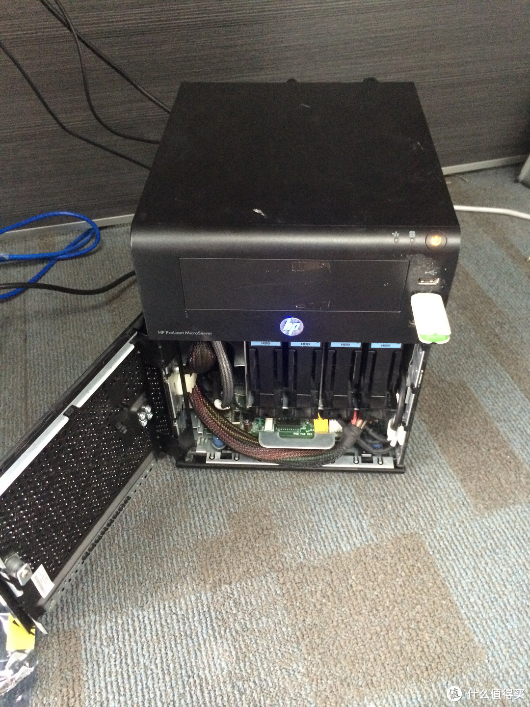 HP 惠普 ProLiant MicroServer N54L加RAID卡，,基于做了物理镜像还掉数据的暴强人品