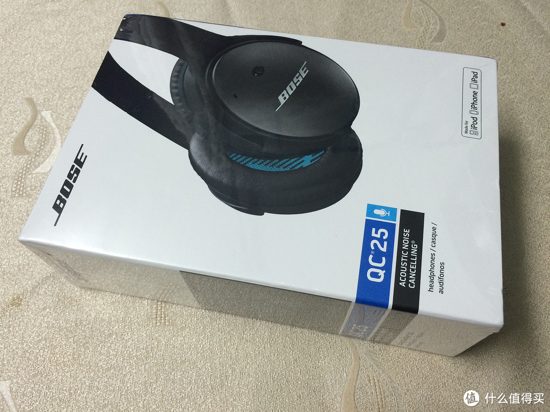 【10.11更新】为了一个清净的世界：BOSE 博士 QuietComfort 25 主动降噪耳机，附飞行降噪体验