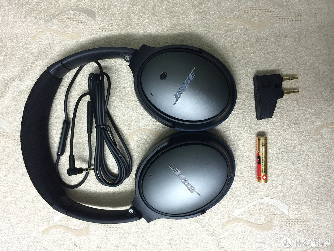 【10.11更新】为了一个清净的世界：BOSE 博士 QuietComfort 25 主动降噪耳机，附飞行降噪体验