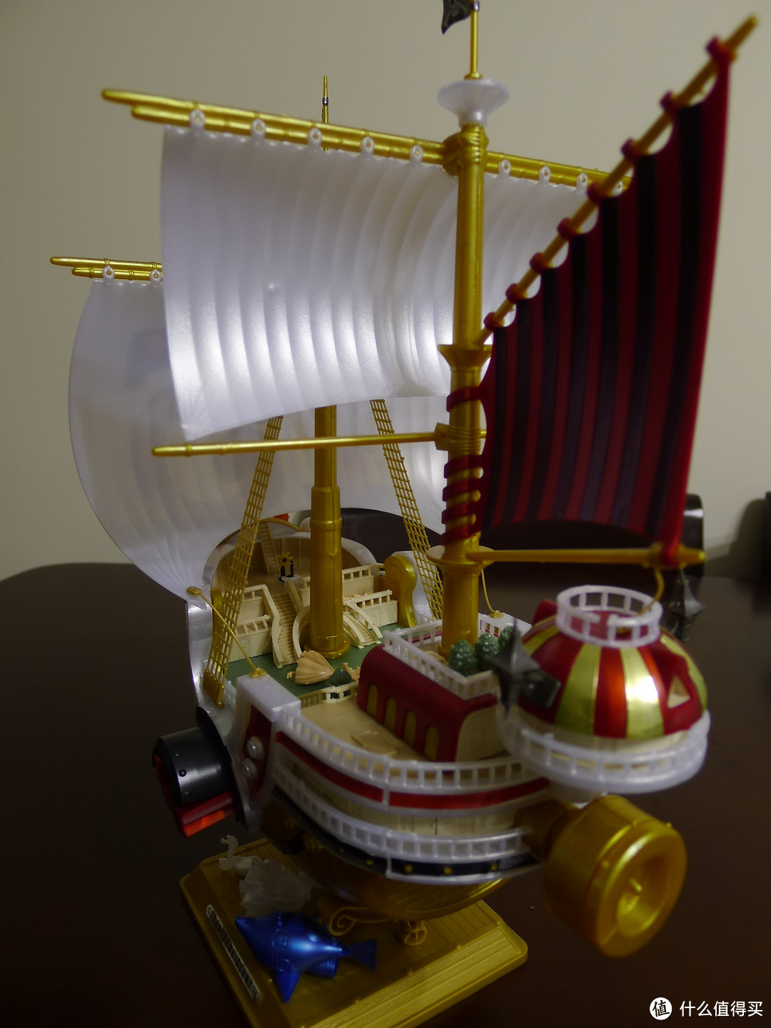 向着梦想出发！BANDAI 万代 海贼王 桑尼号 拼装模型 15周年纪念版