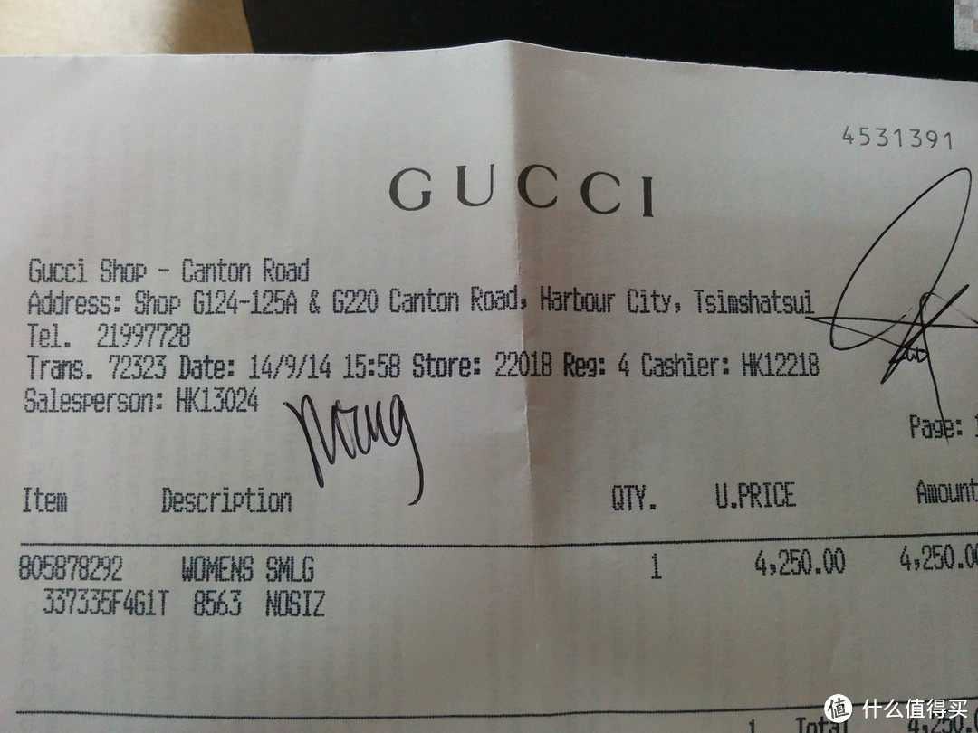 给妈妈送礼物了：Gucci 古驰 miss GG帆布 长款皮夹