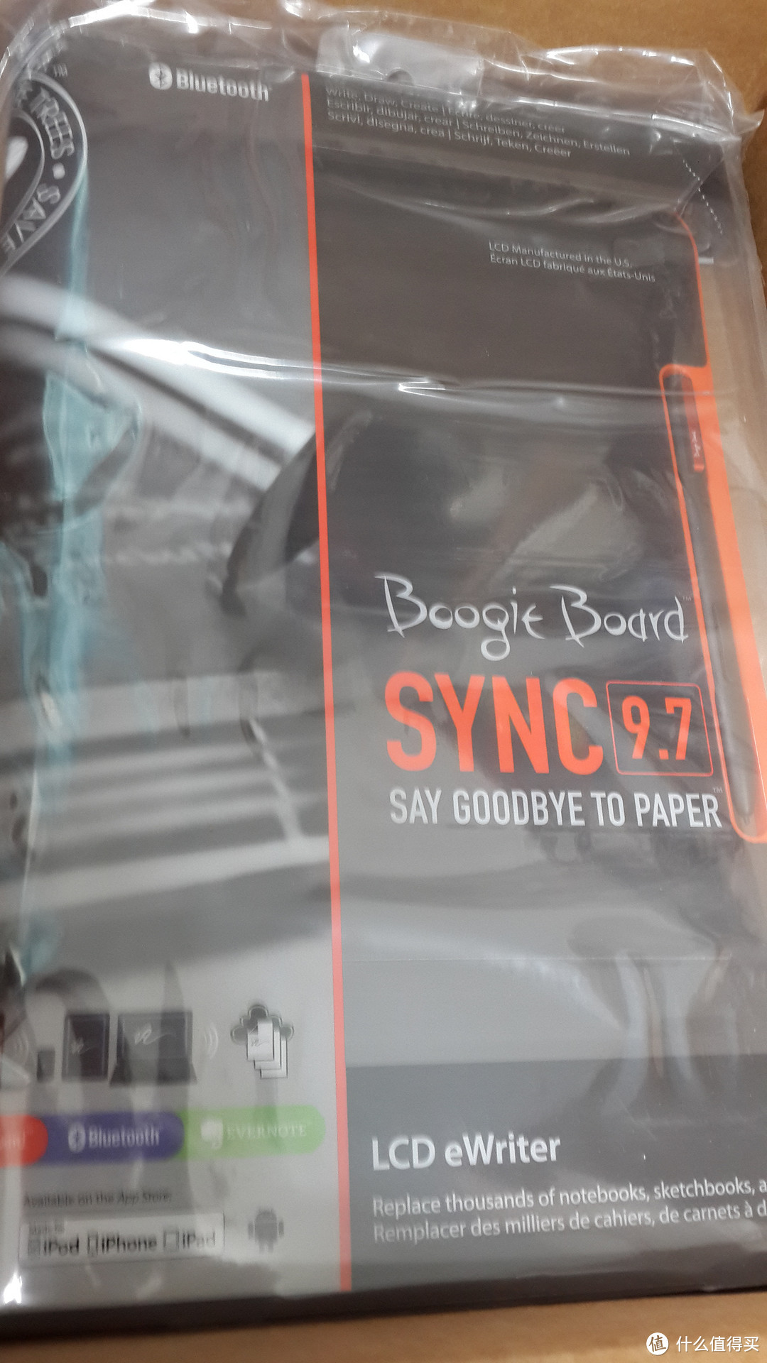 Boogie Board Sync 9.7 电子液晶涂鸦板，笔迹爱好者的装Bee利器