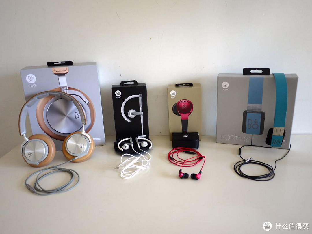 Bang & Olufsen BeoPlay耳机全家福：H6，H3，Form2i，EarSet3i