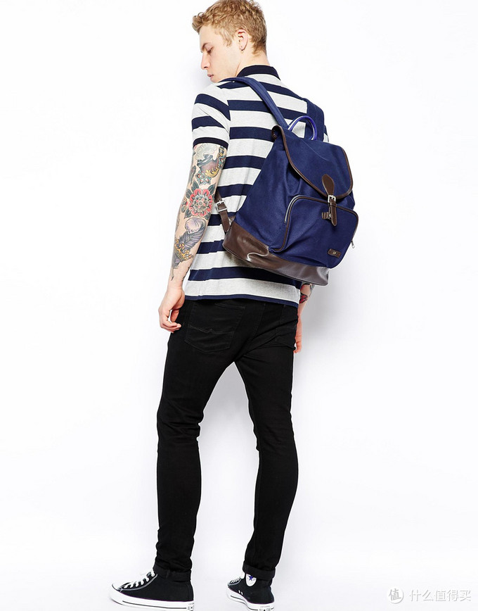 Fred Perry Classic Canvas Rucksack 男士标准帆布双肩包