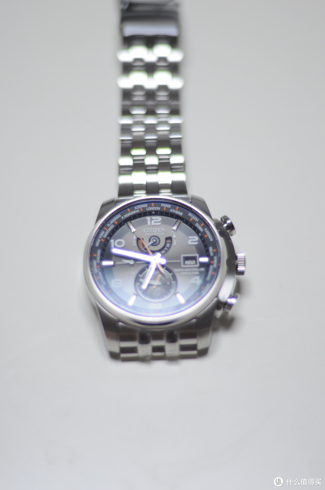 跟风入了 Citizen 西铁城 Eco Drive AT9010-52E 男款光动能腕表