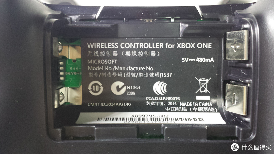 国行Microsoft 微软 Xbox One 无线手柄入手 供行水对比  附一天使用简评