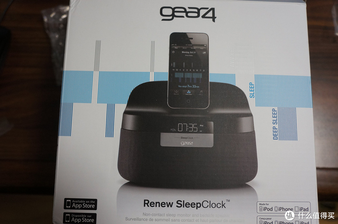 爱疯4发挥余热的好东东：Gear4 Renew SleepClock Sleep Monitor PG537US 睡眠监测钟控音箱