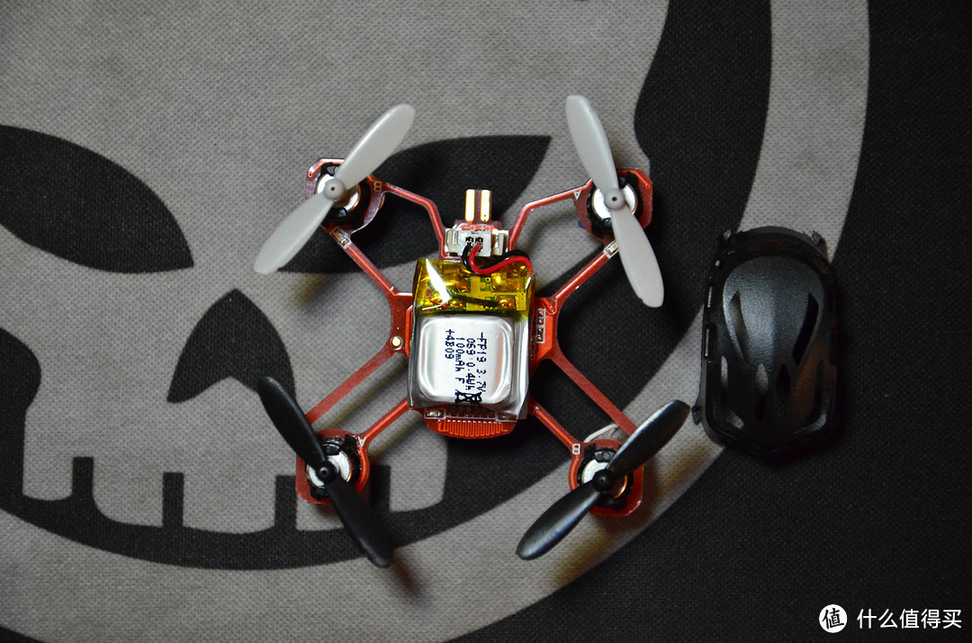 和儿时的梦想一起飞：Estes 4606 Proto X Nano R/C Quadcopter 迷你四轴飞行器