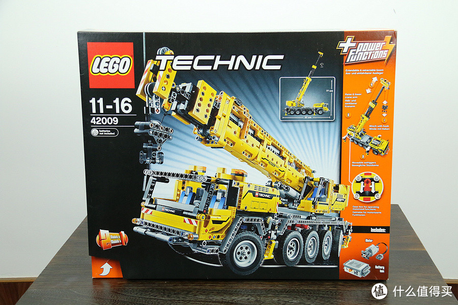 懒癌晚期作业：LEGO 乐高 科技系列 机械组 Technic 42009 移动起重机