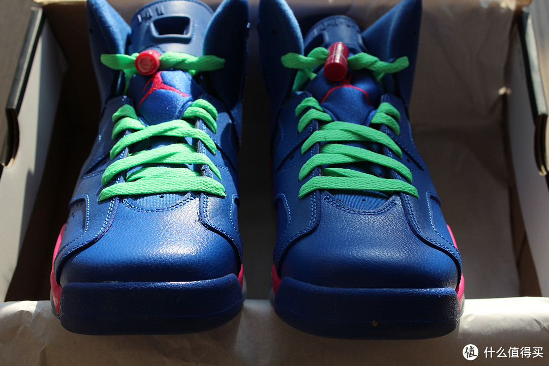 非常意外购入的：Nike 耐克 Air Jordan AJ6 粉冰蓝 女子篮球鞋