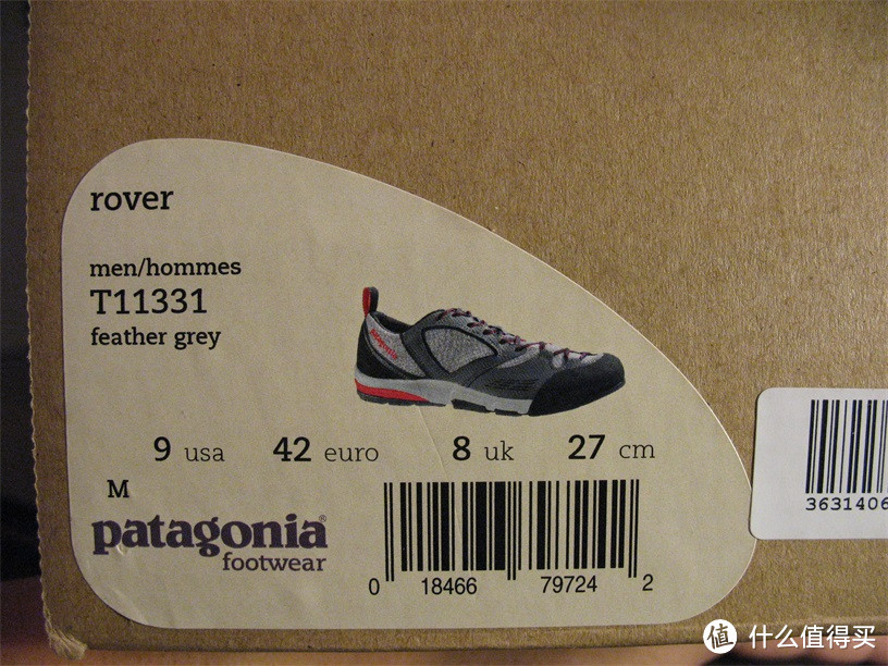 Patagonia 巴塔哥尼亚 2014 新款春装 ROVER 户外男士攀岩鞋 11331
