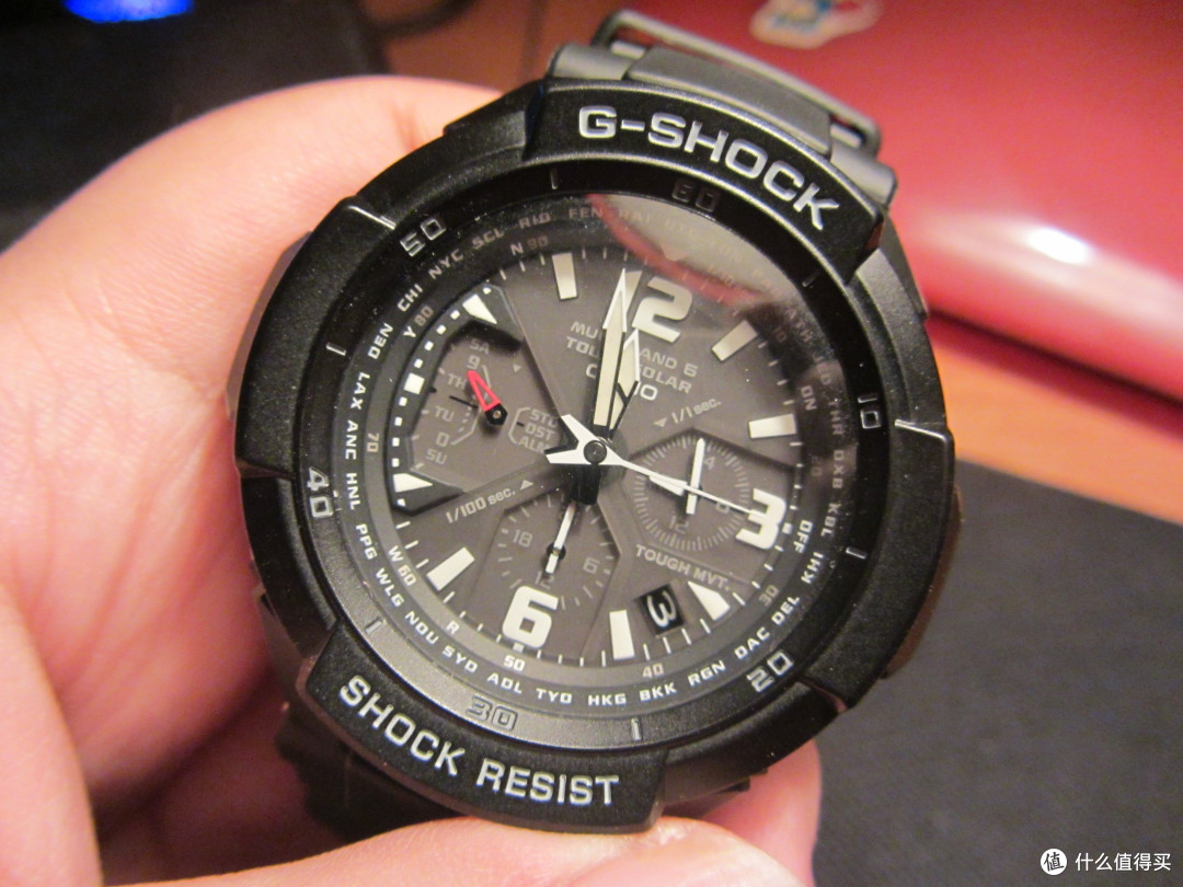 casio卡西欧gshockgw3000bb1a男款电波腕表