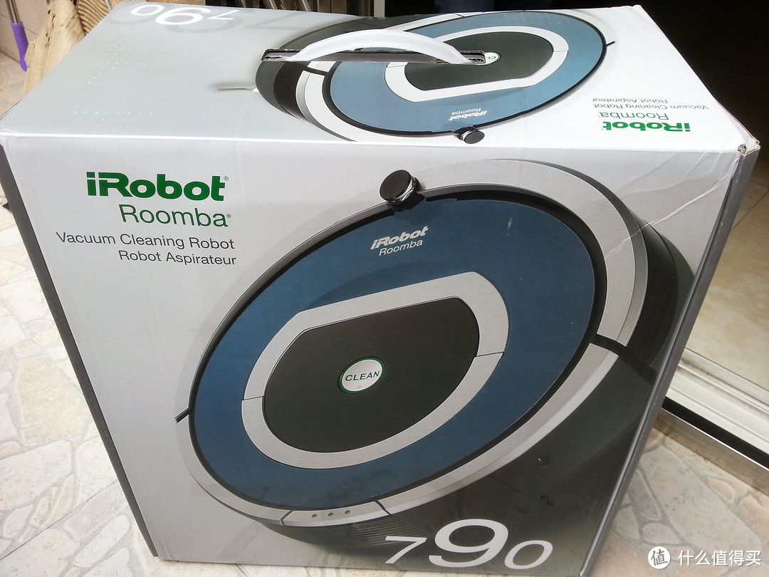 美亚直邮：iRobot Roomba 790 智能扫地机器人开箱记