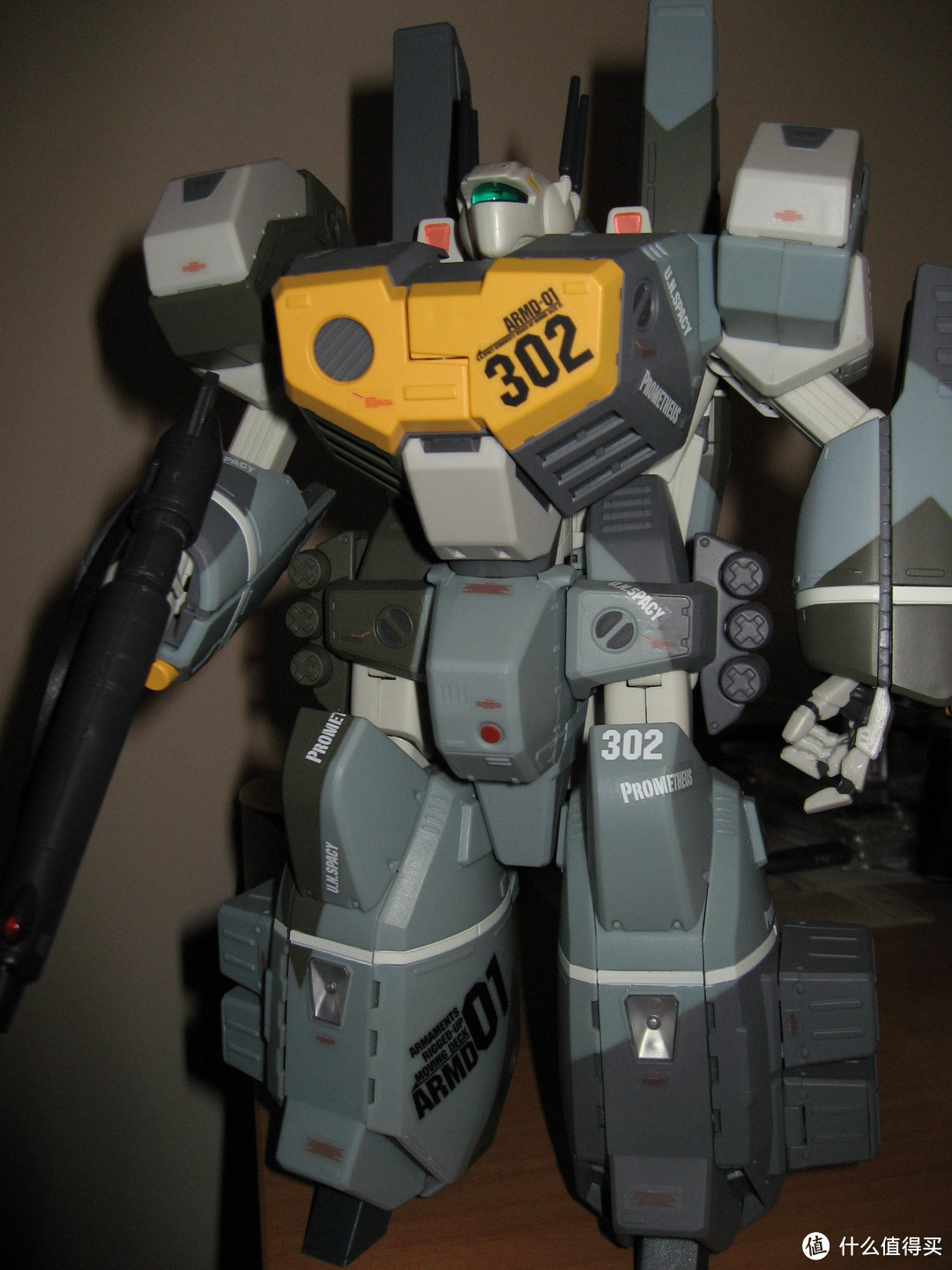 Macross 太空堡垒 YAMATO 1/48 VF-1S 骷髅战机及重装甲状态模型