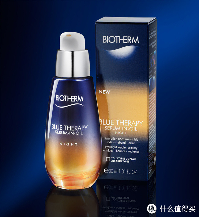 夜间修护滋养：BIOTHERM 碧欧泉 “蓝源夜间精华露”全新上市