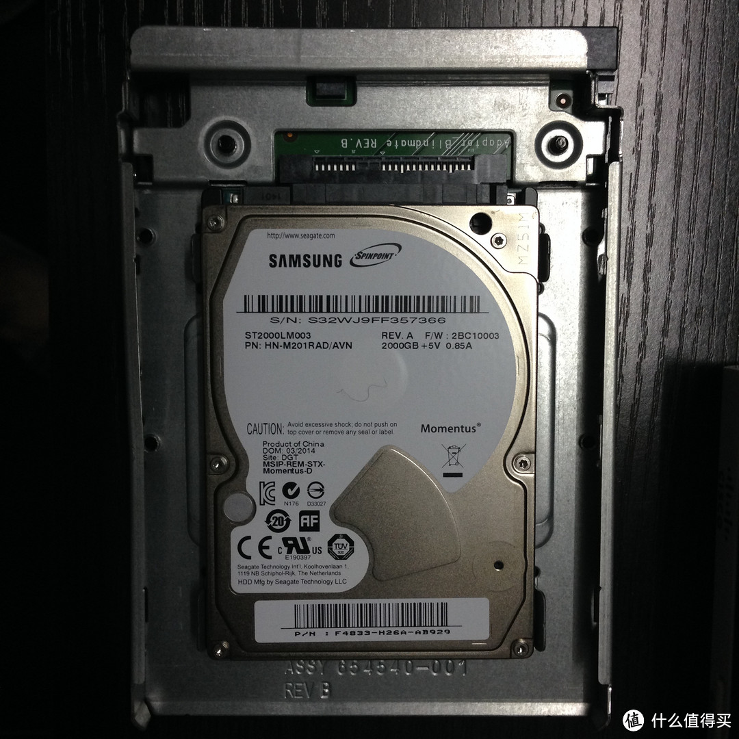 Seagate 希捷 Backup Plus睿品（升级版） 2T 2.5英寸 USB3.0移动硬盘 丝绸红(STDR2000303)