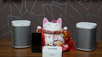 我的音箱会上网：SONOS PLAY:1（两个） + SONOS BRIDGE 无线HiFi音响系统