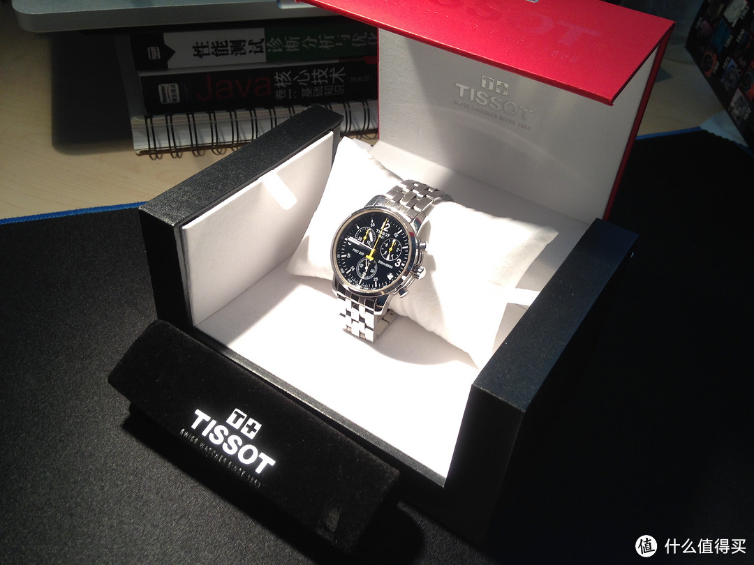 TISSOT 天梭 PRC200系列 石英男表 T055.417.11.057.00，自己动手换表电池与表带