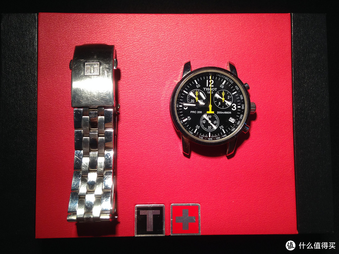 TISSOT 天梭 PRC200系列 石英男表 T055.417.11.057.00，自己动手换表电池与表带