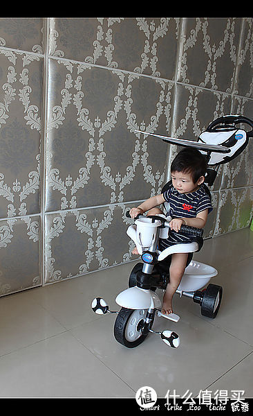 萌娃养成记：Smart Trike 儿童三轮车 奶牛款 试驾