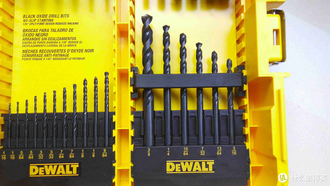 DEWALT 得伟 DW2587 80-Piece 高端电钻工具箱