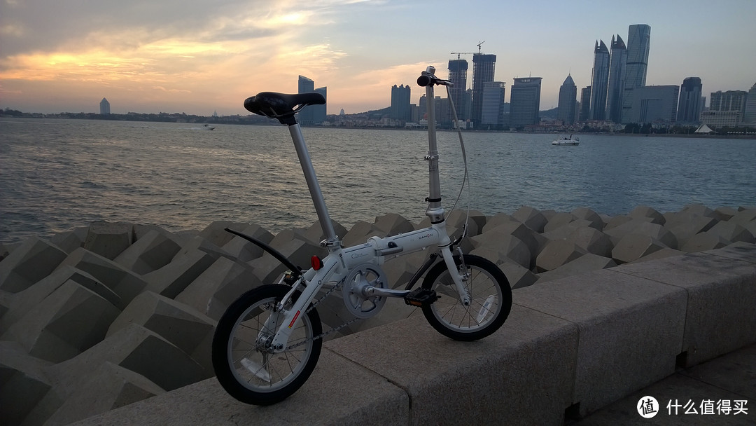 海边遛弯儿的代步玩具：美国 DAHON 大行 BYA412 折叠自行车