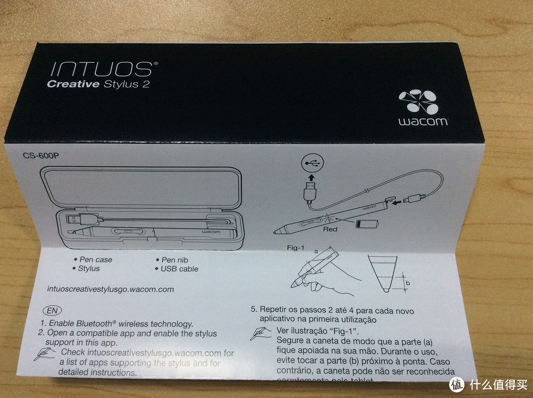 美亚直邮入手Wacom 和冠 Intuos Creative Stylus 2 CS600PK 压感电容笔