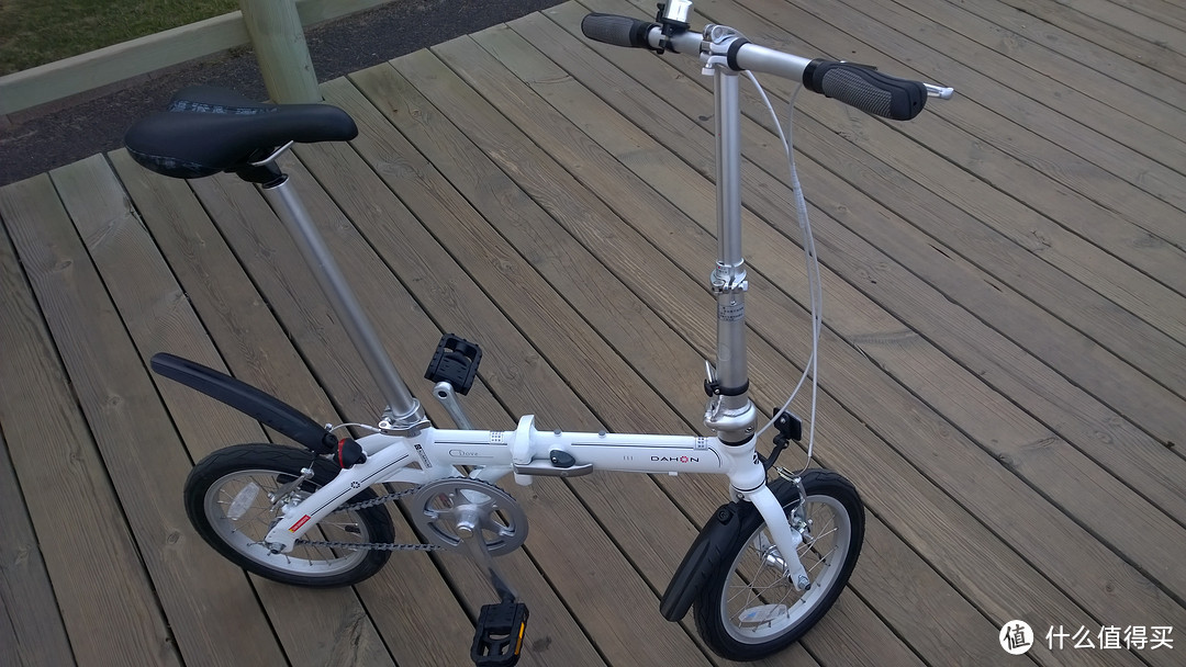 海边遛弯儿的代步玩具：美国 DAHON 大行 BYA412 折叠自行车
