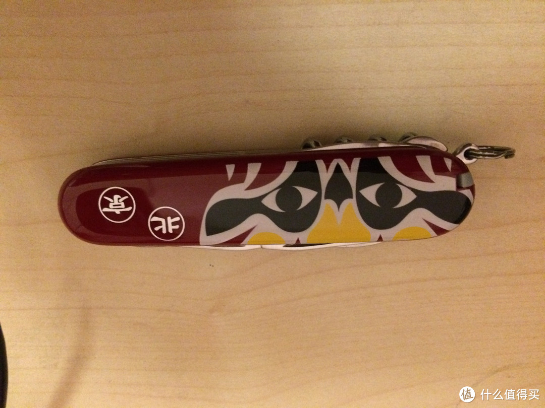 送礼佳品：VICTORINOX 维氏 瑞士军刀大脸谱 1.3703.BJ