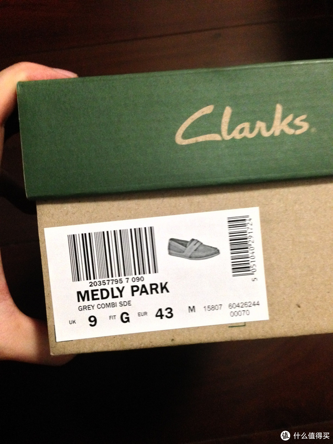 中亚入手 Clarks 其乐 MedlyPark 男款商务休闲鞋