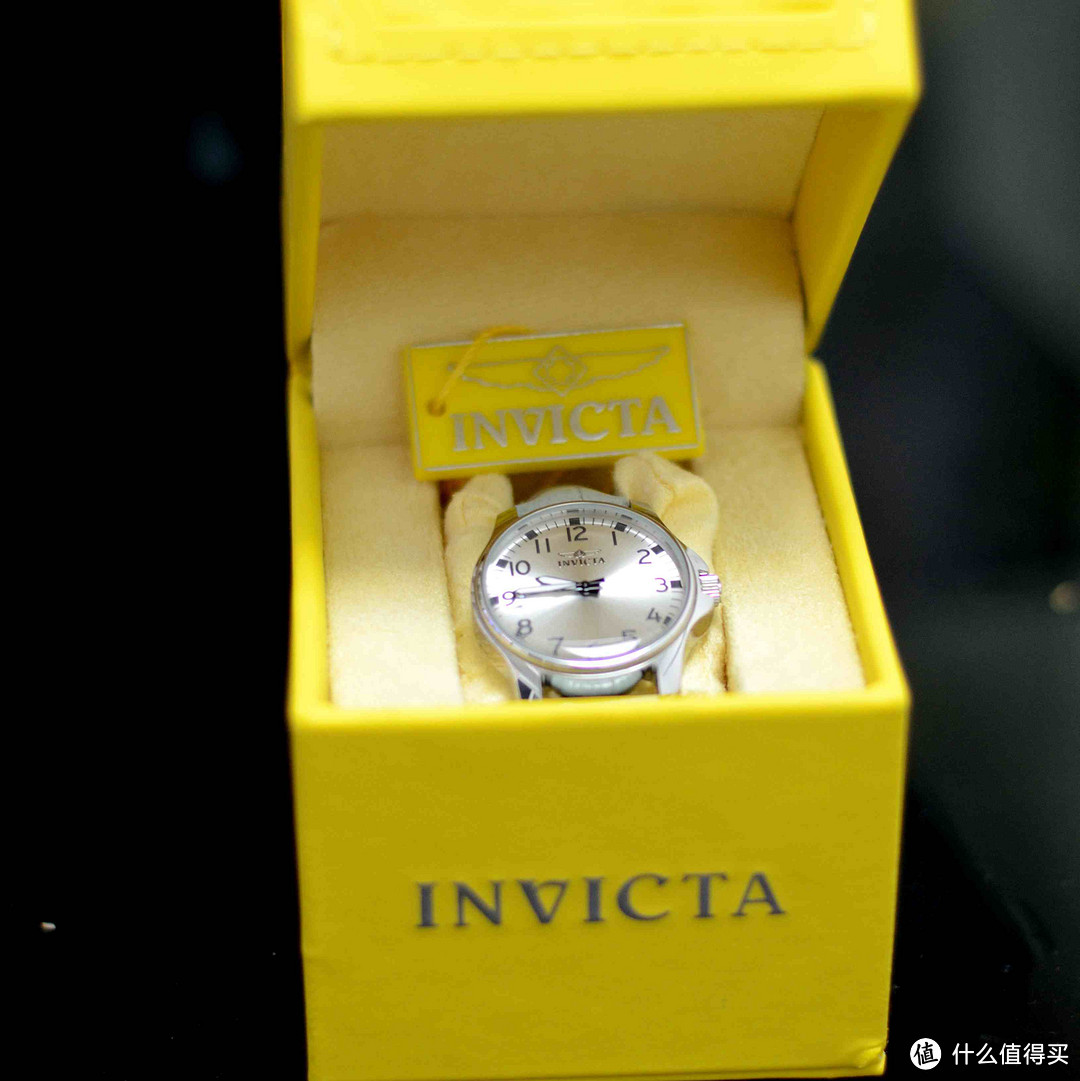 复古文艺小清新：Invicta Speciality Timber Wolf Genuine 女款石英皮带腕表 17095-1