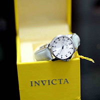 复古文艺小清新：Invicta Speciality Timber Wolf Genuine 女款石英皮带腕表 17095-1